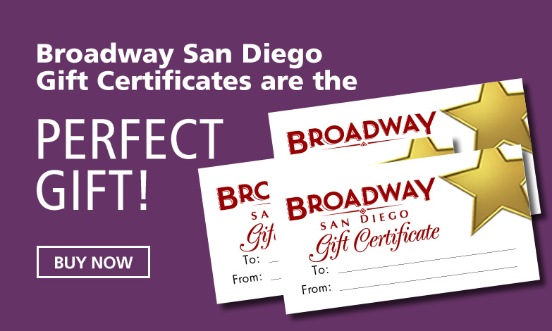 Broadway San Go Gift Certificates