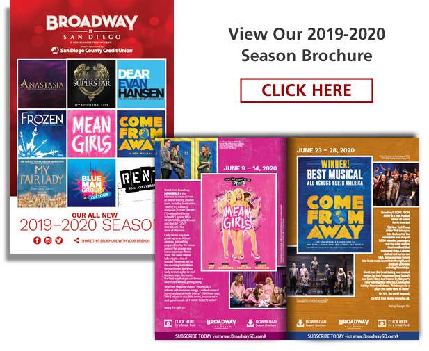 Broadway San Diego Seating Chart