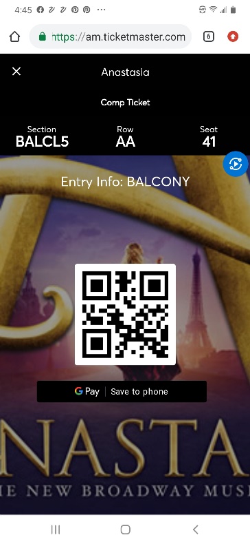 My BSD Account - Show Barcode Screen (Android) screenshot