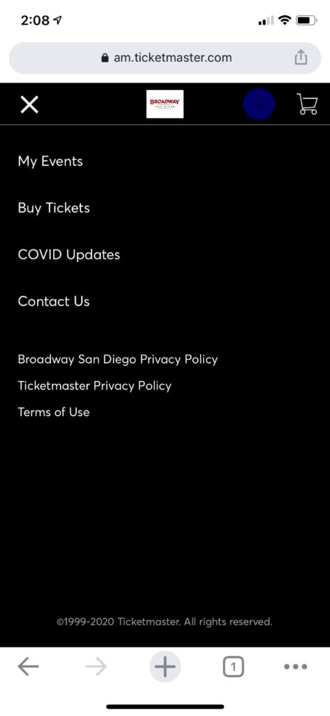 How to Exchange Tickets on iPhone - Step 2 Screenshot
