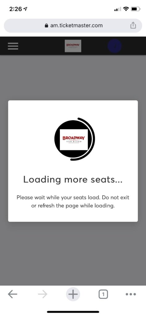 How to Exchange Tickets on iPhone - Step 5 Screenshot