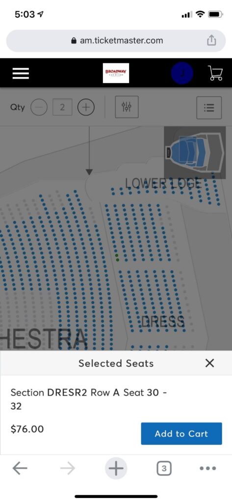 How to Exchange Tickets on iPhone - Step 6 Screenshot