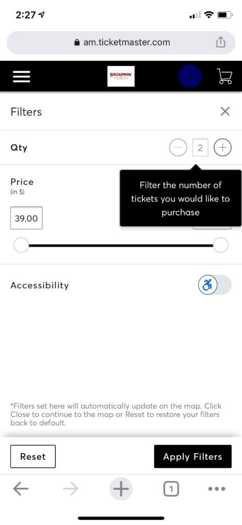 How to Exchange Tickets on iPhone - Step 6 Screenshot