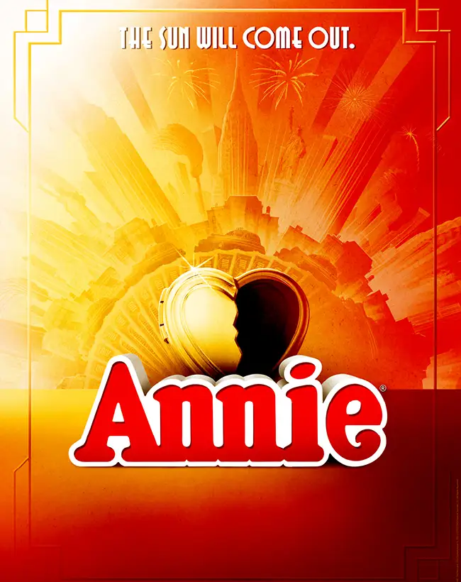 Annie Show Poster Artwork