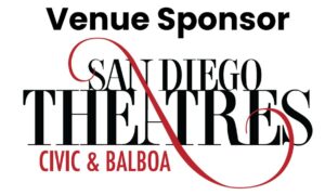Venue sponsor logo for San Diego Theatres