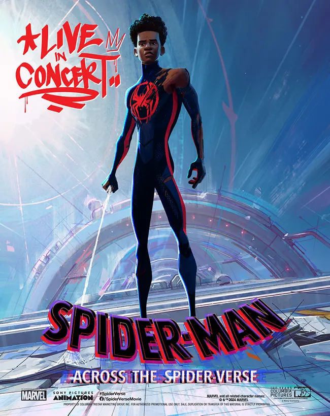 Spider-man Across The Spider-verse Live in Concert Artwork